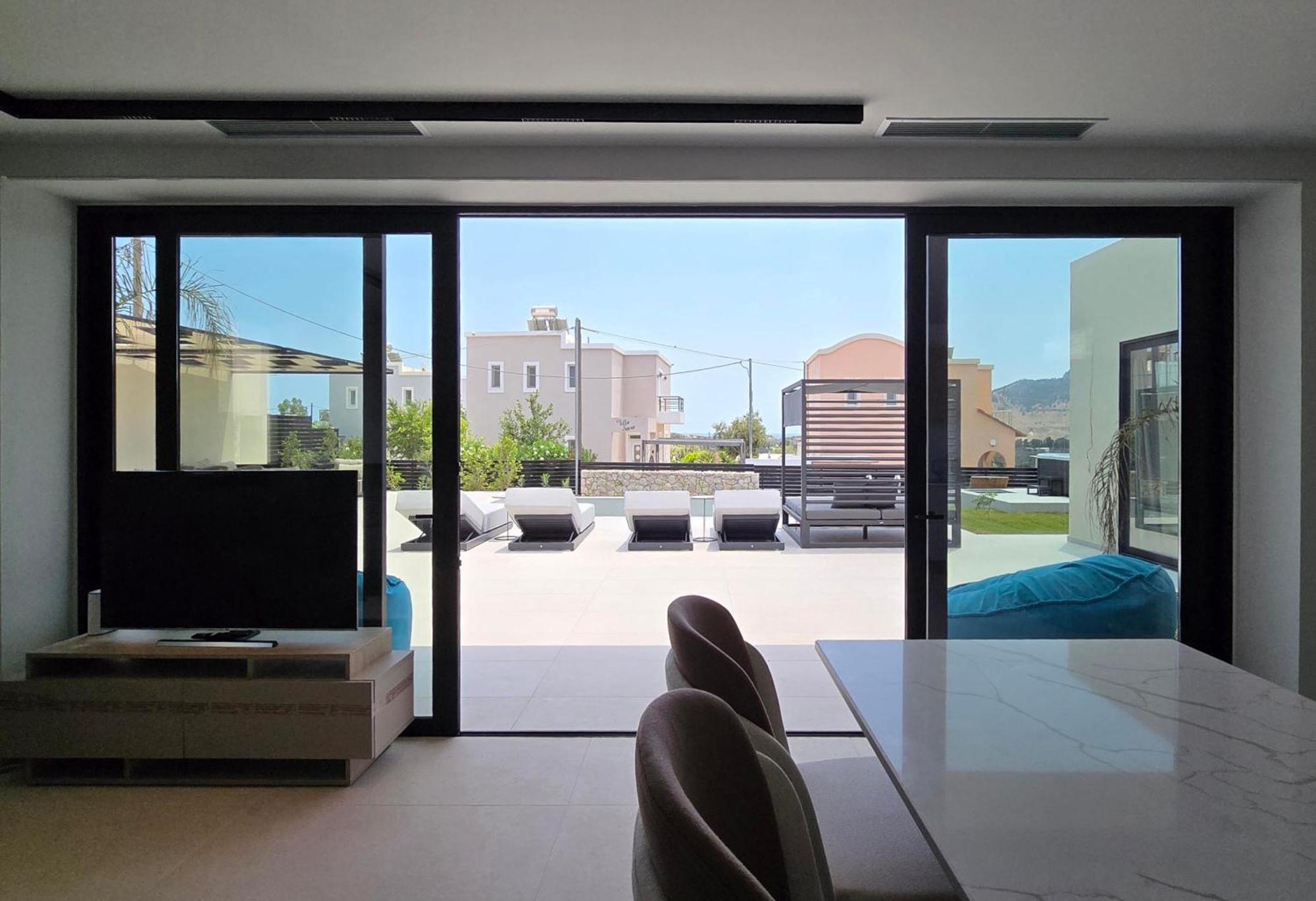 Vila Trapezia Luxury Living Kolymbia Exteriér fotografie