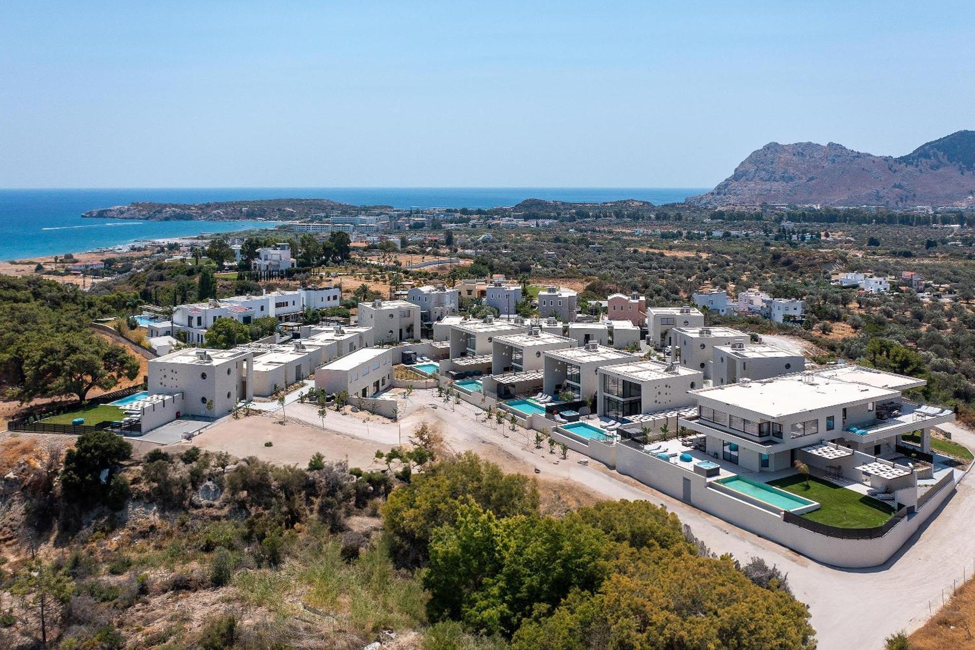 Vila Trapezia Luxury Living Kolymbia Exteriér fotografie
