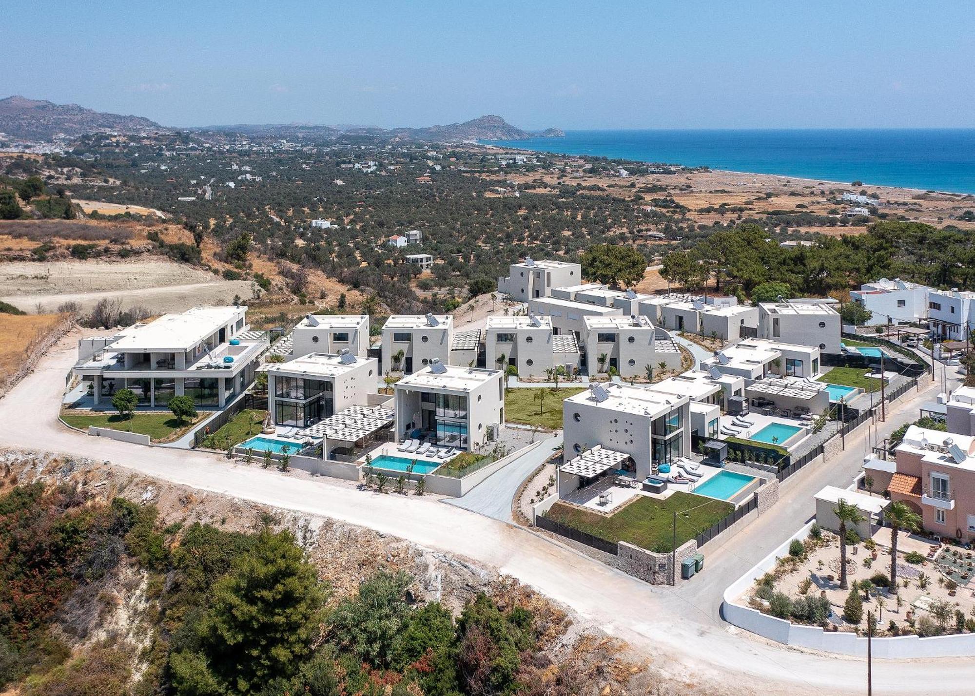Vila Trapezia Luxury Living Kolymbia Exteriér fotografie